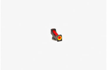 Image of AmeriGlo Fiber Optic Front Sight .165in. H x .200in.W Red Fiber Optic Front with Lumi Outline, use with Taller Rear GRFL-200-140