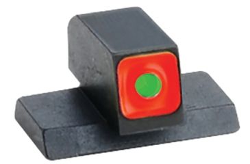 Image of AmeriGlo Front Tritium Night Sight, S&amp;W M&amp;P/Shield, .230 Height, .140 Width, Green With Orange Square Outline, SW-212-OR-Q