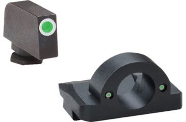 Image of AmeriGlo GL5125 Ghost Ring Night Sight Glock 17/19/19x/26 Gen5 Green Tritium W/W