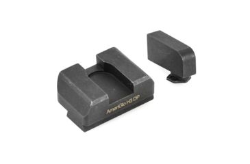 Image of AmeriGlo GL5201 I-Dot Night Sight Glock 17/19/19x/26 Gen5 Green Tritium W/Orange