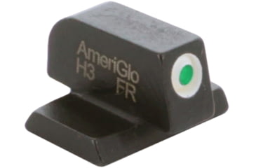 Image of Ameriglo Night Sight, Classic, Green Front Only - S&amp;W M&amp;P Pro &amp; Long Models .250in Height SW-800-250
