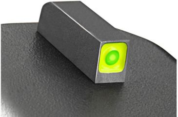 Image of Ameriglo Night Sight Set - ProGlo Style - FRONT Sight Only - Green w/ Limegreen Square Outline - All For Glock Models GL-212-GR-Q