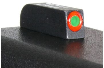 Image of Ameriglo Night Sight Set - ProGlo Style - FRONT Sight Only - Green w/ Orange Circle Outline - All For Glock Models GL-212-OR-C