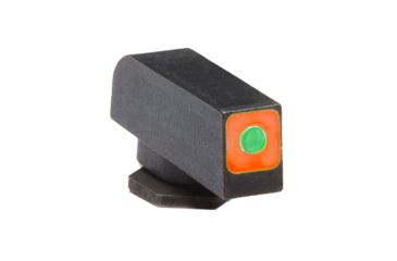 Image of Ameriglo Night Sight Set - ProGlo Style - FRONT Sight Only - Green w/ Orange Square Outline - All For Glock Models GL-212-OR-Q