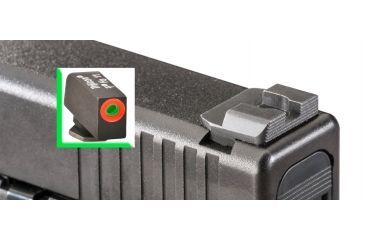 Image of Ameriglo Night Sight Set, Spec. Combo, Hack - Green/Orange Front, Serr. Black Rear - Fits Glocks 17/19/22 GL-433
