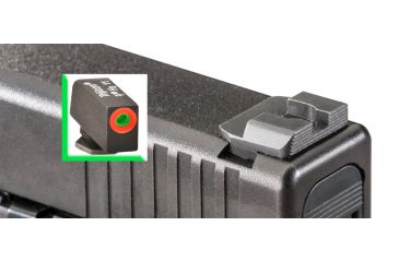 Image of Ameriglo Night Sight Set, Spec. Combo, Hack - Green/Orange Front, Serr. Black Rear - Fits Glocks 20/21 GL-434