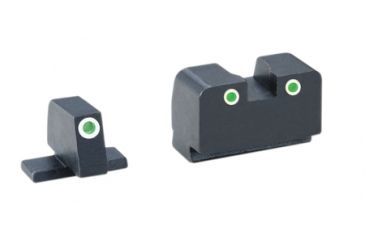 Image of Ameriglo Night Sight Set, Springfield XD - Suppressor Set Style - Green Front/Rear XD-181