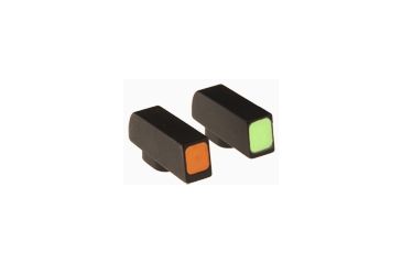 Image of AmeriGlo Painted Front Sight All Fits Glock Models .165in. Height, std. Green Lumi square, Front Sight GG-512