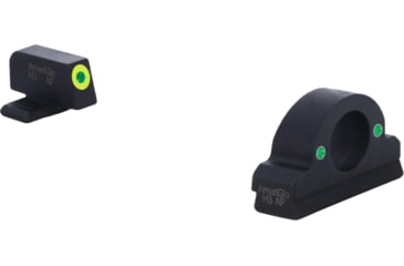 Image of AmeriGlo Springfield Ghost Ring Sight, Green Tritium LumiGreen Outline FRONT, Green Tritium REAR, Springfield, XD-325