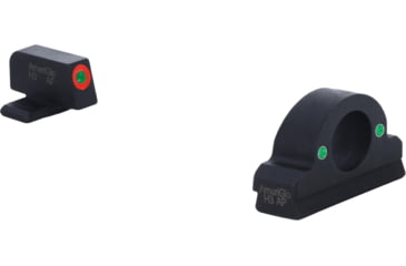 Image of AmeriGlo Springfield Ghost Ring Sight, Green Tritium Orange Outline FRONT, Green Tritium REAR, Springfield, XD-225