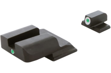 Image of AmeriGlo Tritium Front and Rear Sights MP Shield 2 Dot night Sight set GRN, GRN SW-141