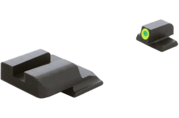 Image of AmeriGlo Tritium Front Black Rear M&amp;P Shield ProGlo Front, LimeLumi Outline SW-543