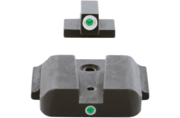 Image of AmeriGlo Tritium i-Dot Night Sight Set All MP except Shield, Green Front/Rear SW-101
