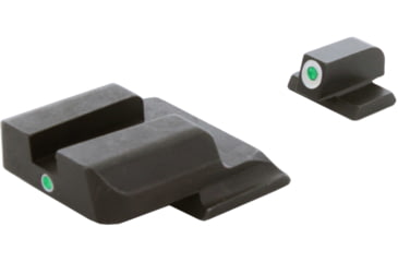 Image of AmeriGlo Tritium i-Dot Night Sight Set All MP except Shield, Green Front/Rear SW-101
