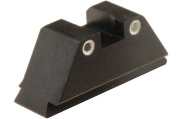 Image of AmeriGlo Tritium Rear Night Sight Fits Glock, all Models needing Taller Rear Night Sight, .394in. Height, Green 2 Dot w white Outline GTR-100