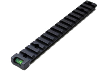 Image of Anarchy Outdoors Ruger American Rimfire Long-Range Target Scope Base w/ Bubble Level, Black, 15 MOA, 791617486072