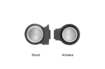 Image of Arisaka Defense 300 Series Weapon Light, E1T Head, No Tailcap, Black, LT-1C-TIR-None