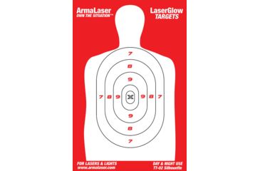 Image of ArmaLaser Silhouette Target, 12in x 18in, TT-02