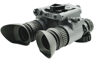 Image of Armasight BNVD-51 1x19mm Dual-Channel Night Vision Goggles, Powered By Pinnacle Gen 3 Ghost White Phosphor IIT, 51 Degree FOV, Gray, NSGNYX15M5G9DX2