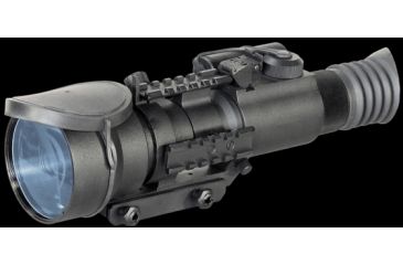 Image of Armasight Nemesis 4X Ghost Night Vision Rifle Scope Gen 3 Ghost White Phosphor, Black NRWNEMESI4GGDA1