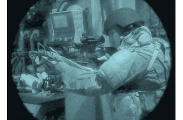 Image of Armasight PVS14 QS Gen 2+ Night Vision Monocular, Chrome Black &amp; White Tube NAMPVS1401Q9DI1