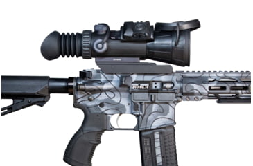 Image of Armasight Vulcan 4.5x Magnification Night Vision Riflescope, Powered By Pinnacle Gen 3 Ghost White Phosphor IIT, Gray, NRWVULCAN4G9DX2