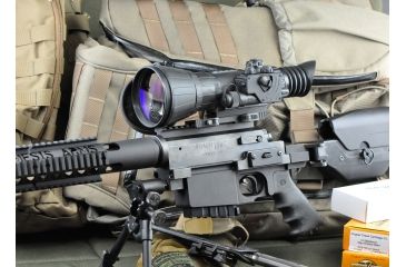 Image of Armasight Vulcan 6X QSi MG Compact Professional 6x Night Vision Rifle Scope Gen 2+ Quick Silver White Phosphor w/ Manual Gain NRWVULCAN6Q9II1
