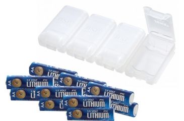 Image of ASP AA Lithium Batteries 12 Pack and Link Case 3030