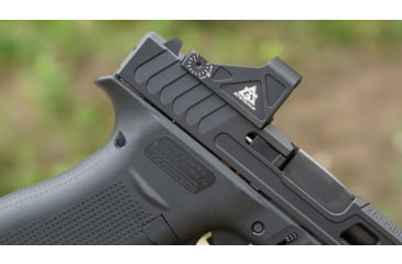 Image of AT3 Tactical ARO-MINI Micro Red Dot Reflex Sight, 1x23mm, 3 MOA Dot Reticle, Matte Black, AT3-ARO-MINI