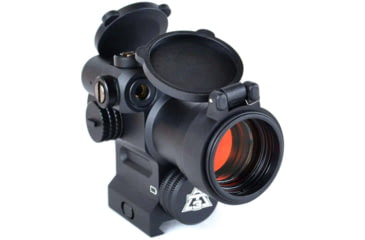 Image of AT3 Tactical LEOS Red Dot Sight with Integrated Laser Sight &amp; Riser, Red Laser, AT3-LEOS
