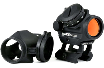 Image of AT3 Tactical 4x Magnified Red Dot Kit, Red Dot Sight, .83in Riser &amp; 4X Magnifier, RD-50-4XRDM-KIT