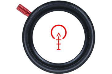 Image of AT3 Tactical Red Tail LPVO 1-6x24 Rifle Scope with Mount 30mm SFP, Black, Illuminated BDC Reticle, MOA, with 30mm Cantilever Mount and Throw Lever, AT3-RT-1-6X24