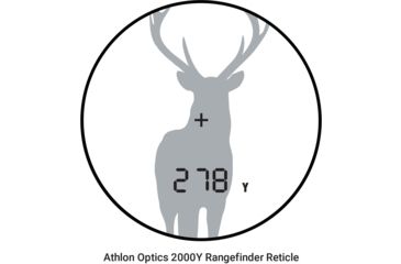 Image of Athlon Optics 2000Y Rangefinder Grey/ Black, 501001