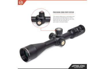 Image of Athlon Optics Argos BTR Gen II 6-24X50mm APLR2 Rifle Scope, 30mm, First Focal Plane, IRMOA Reticle, Black, 214062