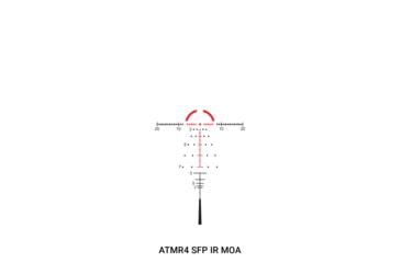 Image of Athlon Optics Helos BTR Gen II 1-10x28mm ATMR4 Rifle Scope, 34mm, Second Focal Plane, IRMOA Reticle, Black, 214103