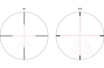 Image of Athlon Optics Helos BTR Rifle Scope, 6-24 x 50, FFP, 30 mm Tube, Illuminated APLR2 MOA Reticle, Lifetime Warranty