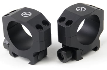 Image of Athlon Optics Precision Rifle Scope Rings, 30mm Tube, 0.868in Height, Black, Low, 701002