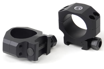 Image of Athlon Optics Precision Rifle Scope Rings, 30mm Tube, 0.868in Height, Black, Low, 701002