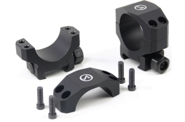 Image of Athlon Optics Precision Rifle Scope Rings, 30mm Tube, 0.868in Height, Black, Low, 701002