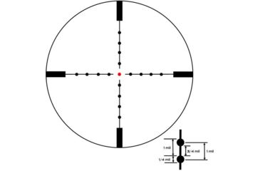Image of Atibal 1-4x Verum Second Focal Plane SFP Rifle Scope, Black, VERUM