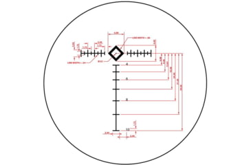 Image of Atibal XP8 1-8x24mm Rifle Scopes with Rapid View Lever, TDR BDC Reticle, Second Focal Plane, Black, AT-XP8