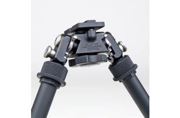 Image of Atlas PSR Standard Bipod, 5-9.4in Height Range, Area 419 ARCALOCK Clamp, Black, BT46NCPLUSA419ARCALK