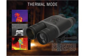 Image of ATN Binox-4T 384-1.25-5x Thermal Binocular, Black / Grey, TIBNBX4381L