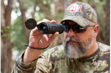 Image of ATN BlazeTrek-619 1.25x - 10x Thermal Imaging Monocular 12 Micron, 640x512, Black, TIMNBLT619