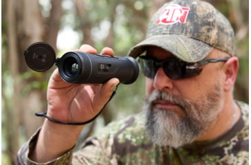 Image of ATN BlazeTrek-619 1.25x - 10x Thermal Imaging Monocular 12 Micron, 640x512, Black, TIMNBLT619