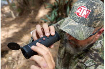 Image of ATN BlazeTrek-619 1.25x - 10x Thermal Imaging Monocular 12 Micron, 640x512, Black, TIMNBLT619