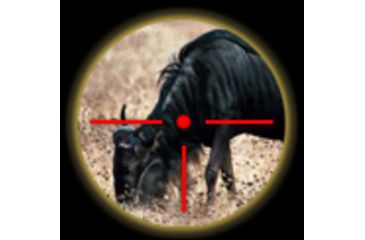 Image of ATN Digital Ultra Sight Reticle Pattern - Post with Dot
