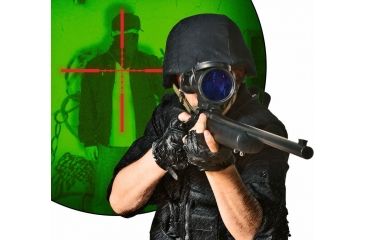 Image of ATN Mars4x Night Vision Weapon Scope Gen3 64 lp/mm NVWSMRS430