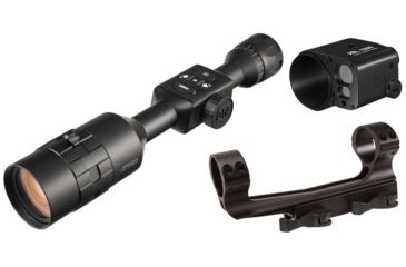 Image of ATN OPMOD X-Sight 4K Pro 5-20x Smart Ultra HD Day/Night Hunting Rifle Scope w/ ATN 1,000yd Auxiliary Ballistic Laser Rangefinder and QD Scope Mounting System