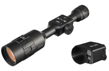 Image of ATN OPMOD X-Sight 4K Pro 5-20x Smart Ultra HD Day/Night Hunting Rifle Scope w/ ATN 1,000yd Auxiliary Ballistic Laser Rangefinder